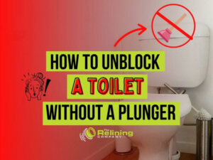 How To Unblock A Toilet WITHOUT A Plunger